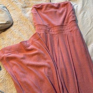 Out from under towel jumpsuit